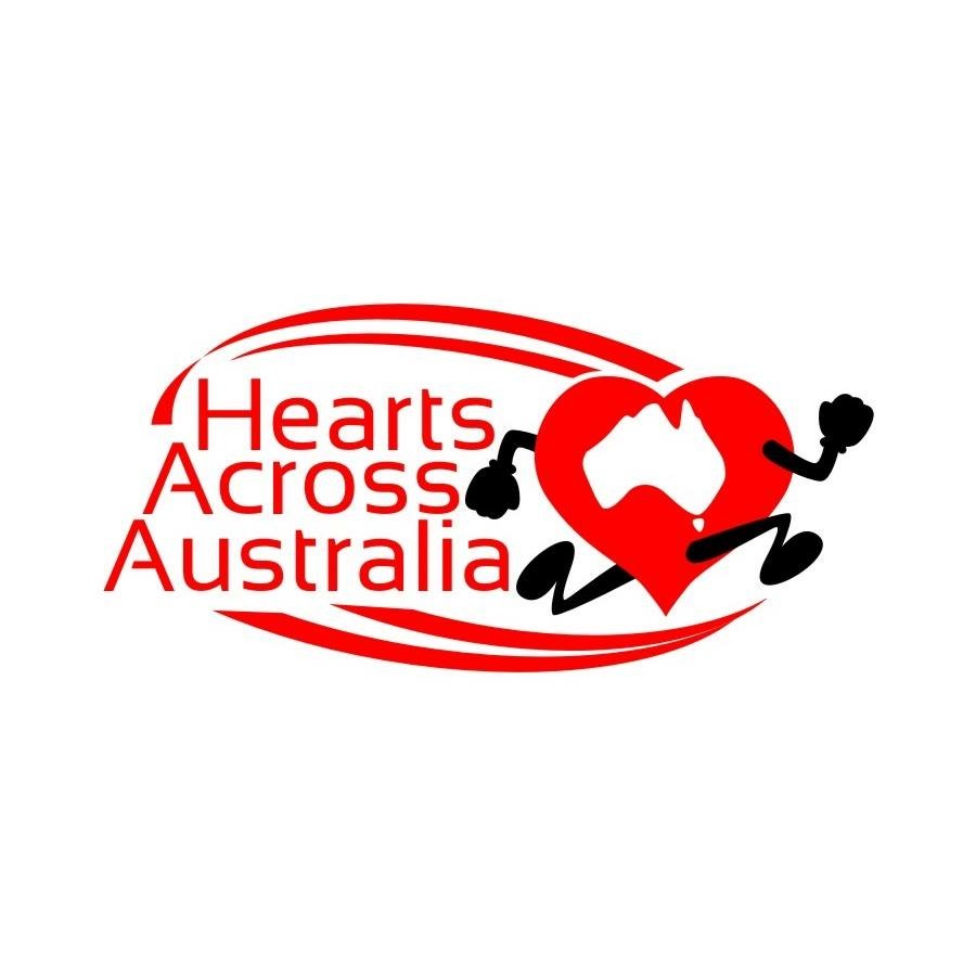 Hearts Across Australia logo.