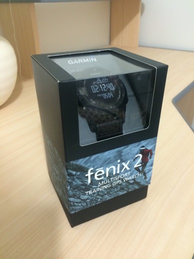 The replacement Garmin Fenix box after the Adelaide arrival.