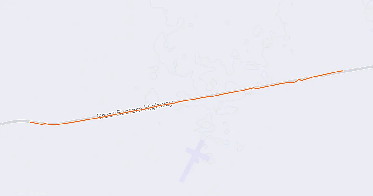 Strava route map for Day 13 session 3