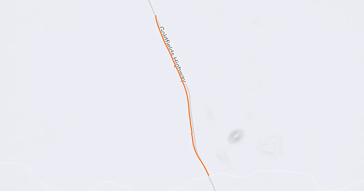 Strava route map for Day 17 session 3